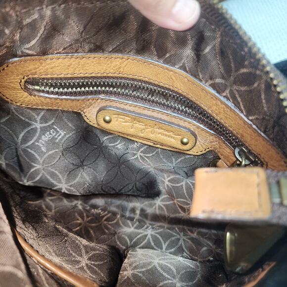 54 FOSSIL EUC MEDIUM LEATHER SHOULDER BAG - Picture 6 of 7